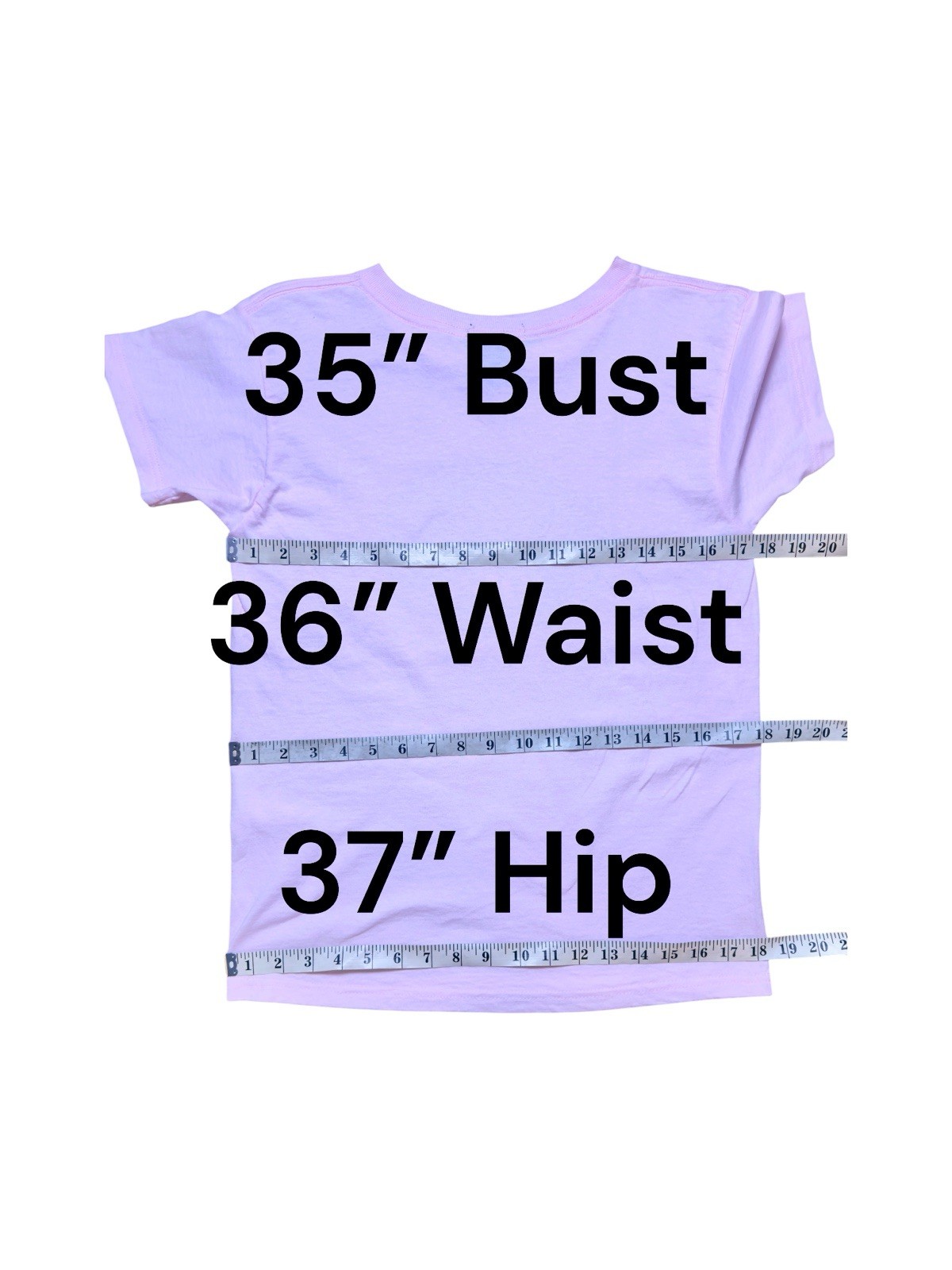 Vintage Light Pink Tee with Purple 1955 Graphic – Made In The 90’s Large