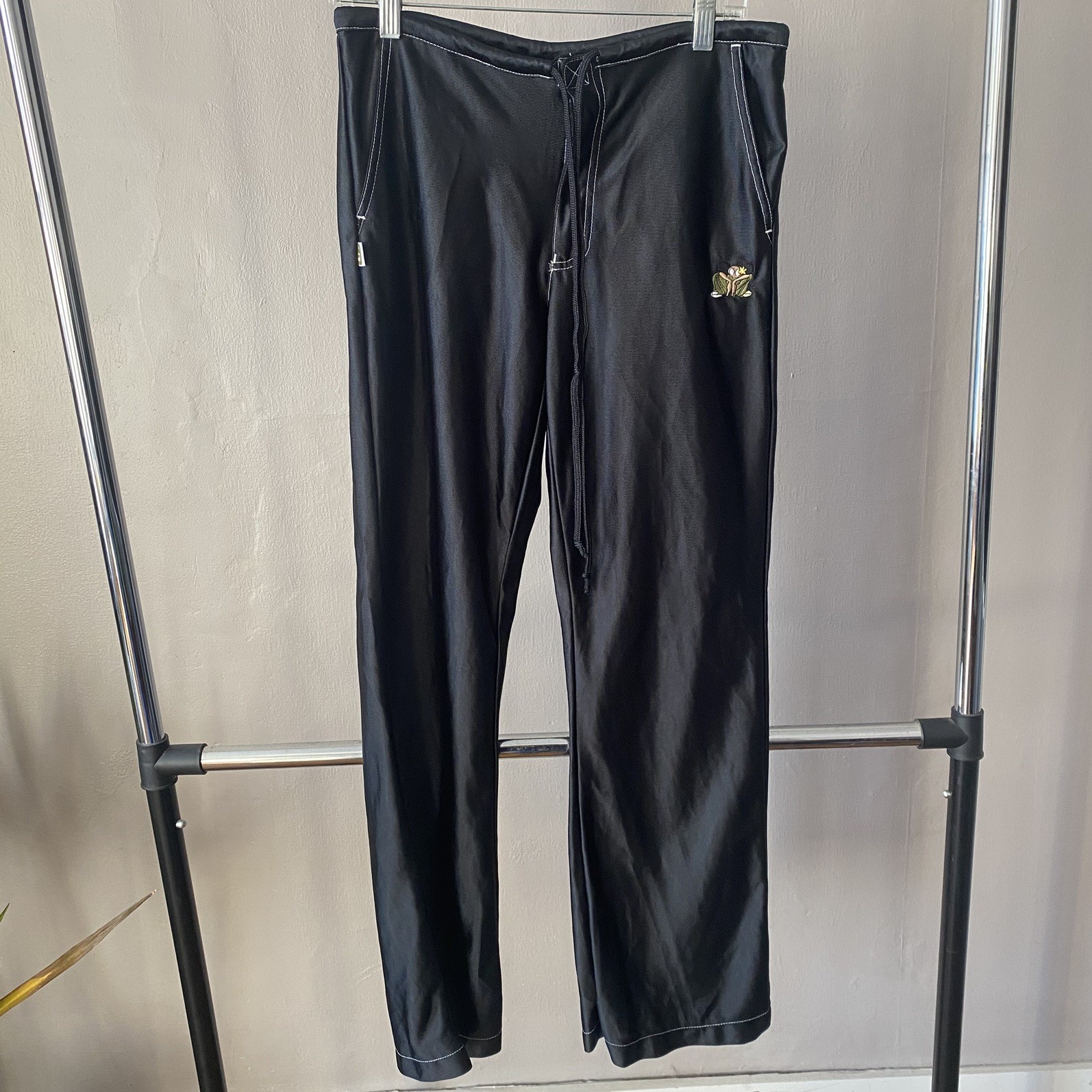 Y2K Vintage 90s Buggirl Rave Baggy Wide Leg Pants Medium