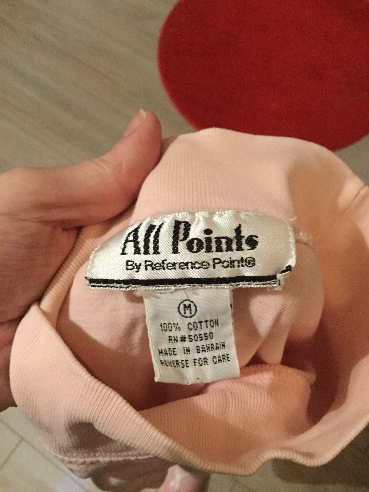 All Points Pink Mock Turtleneck Medium