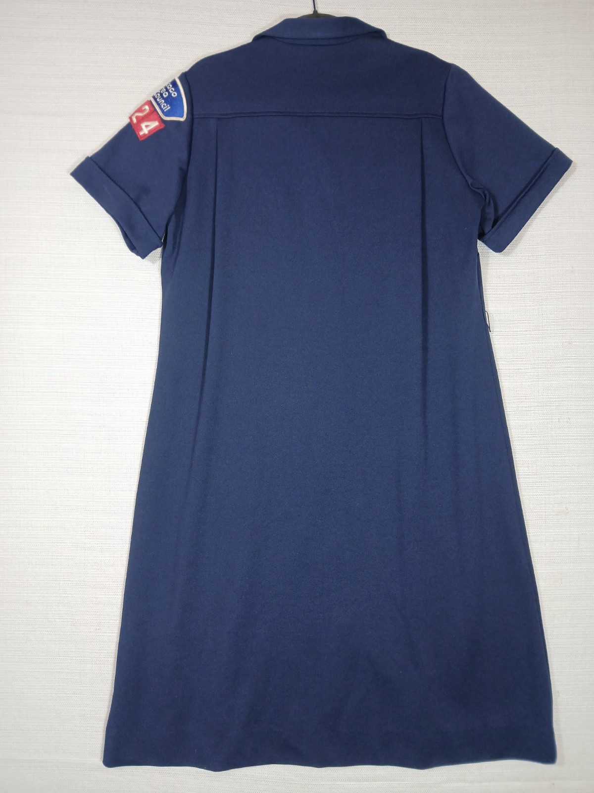 VTG Oscar de la Renta Boy Scouts of America BSA Uniform Dress Patches Sz L