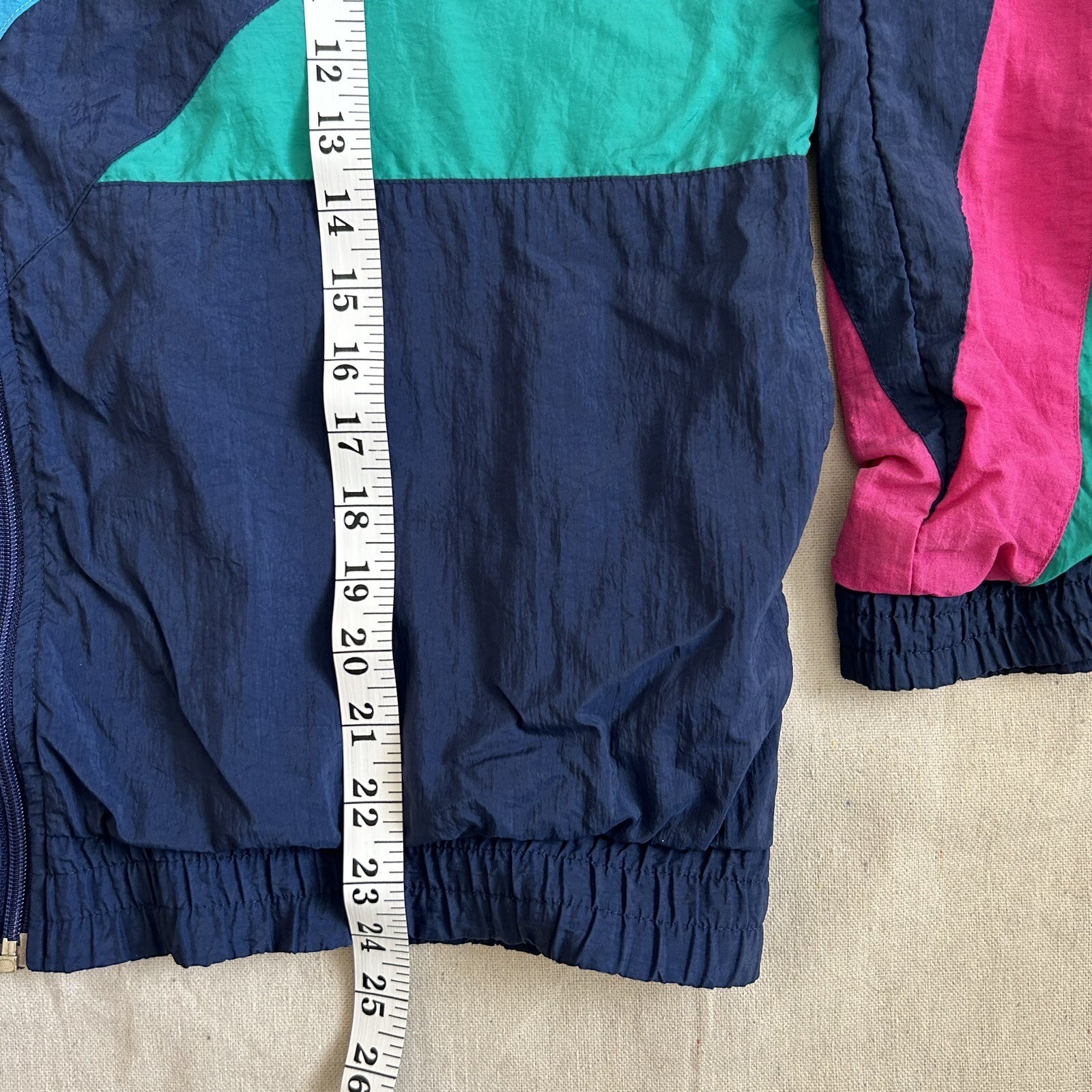 Vtg Track Suit Prince Sports Wear Womens L/XL Jacket 80s Retro Athleisure No Tag