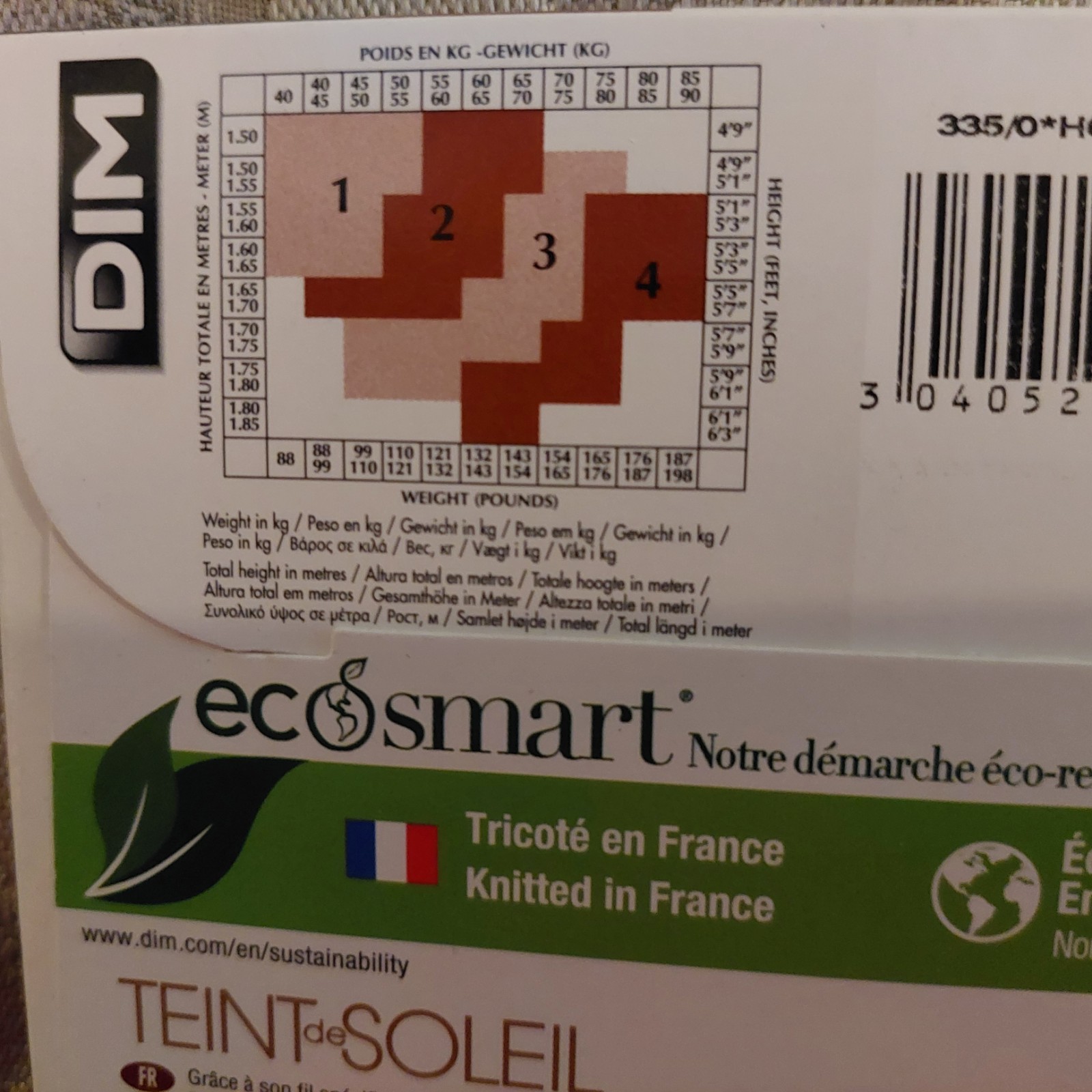 Vintage Pantyhose Dim Effet Bronzé All Sheer Color Terracotta Size 2 BQUE1