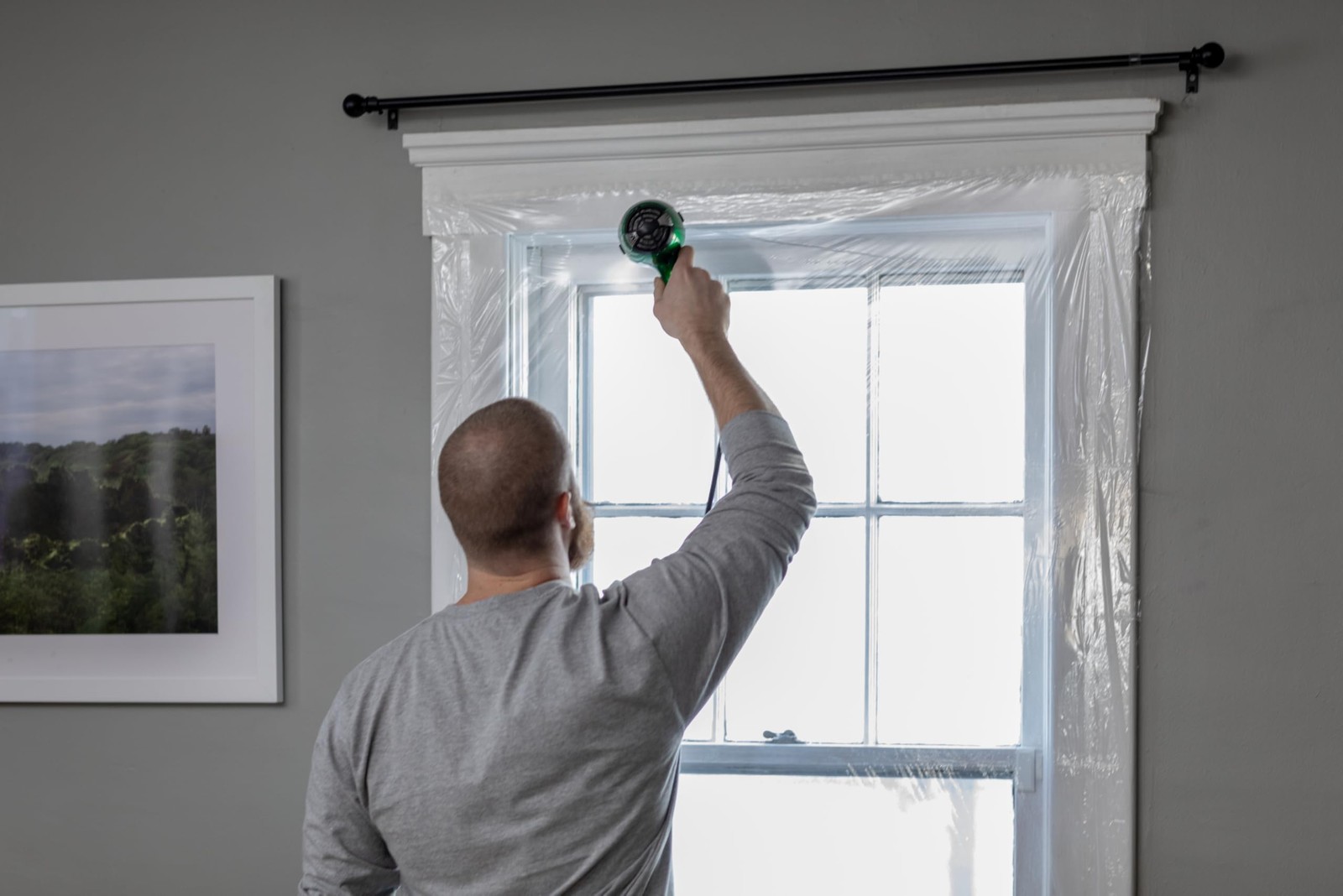 Duck MAX Strength Window Insulation Kit 84×120 – Heavy Duty Indoor Shrink Film