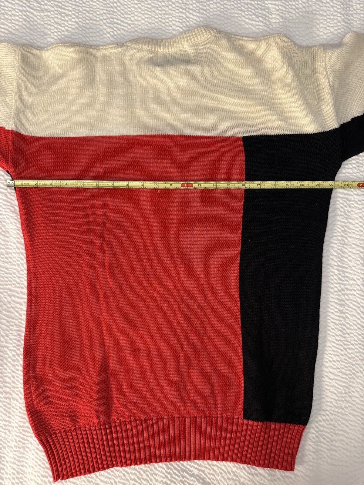 vtg 80s TYROLIA By Head Wool Bl Ski Sweater Pullover Crew Retro Womens Sz S