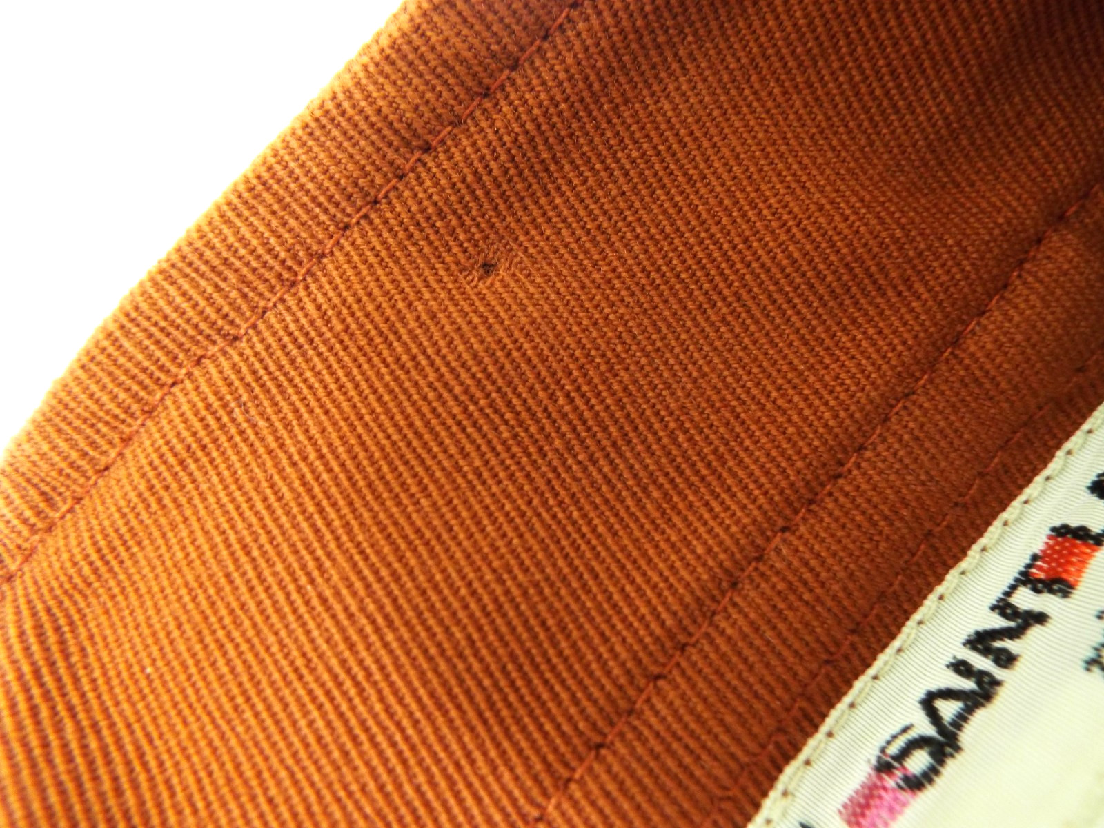 VTG 1970s Yves Saint Laurent Rive Gauche Rust Brown Wool Pants Wide Trousers YSL