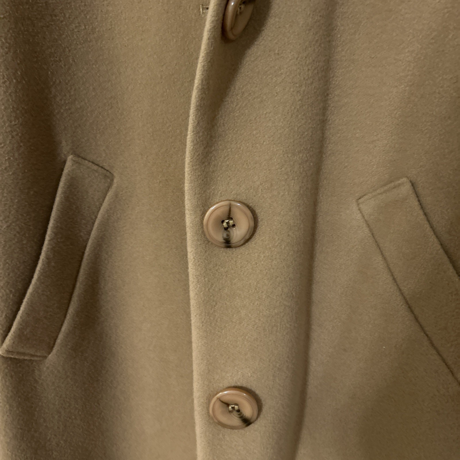 VTG Swing Coat Side Pockets APPLESEED’S Petite Wool/Mohair/Alpaca Size 16
