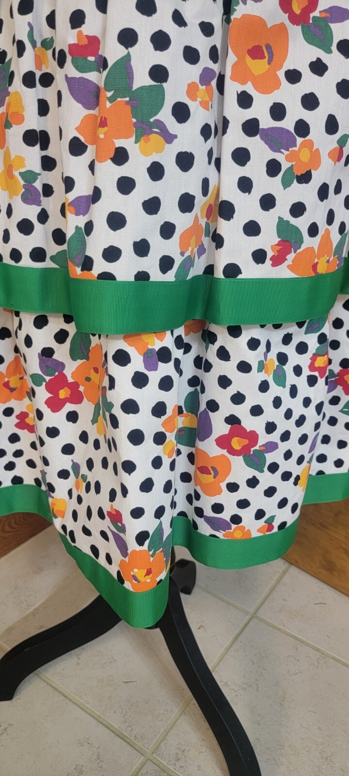 William Pearson RARE Vintage 1970’s Fairy Floral Flirty Dress Size 10