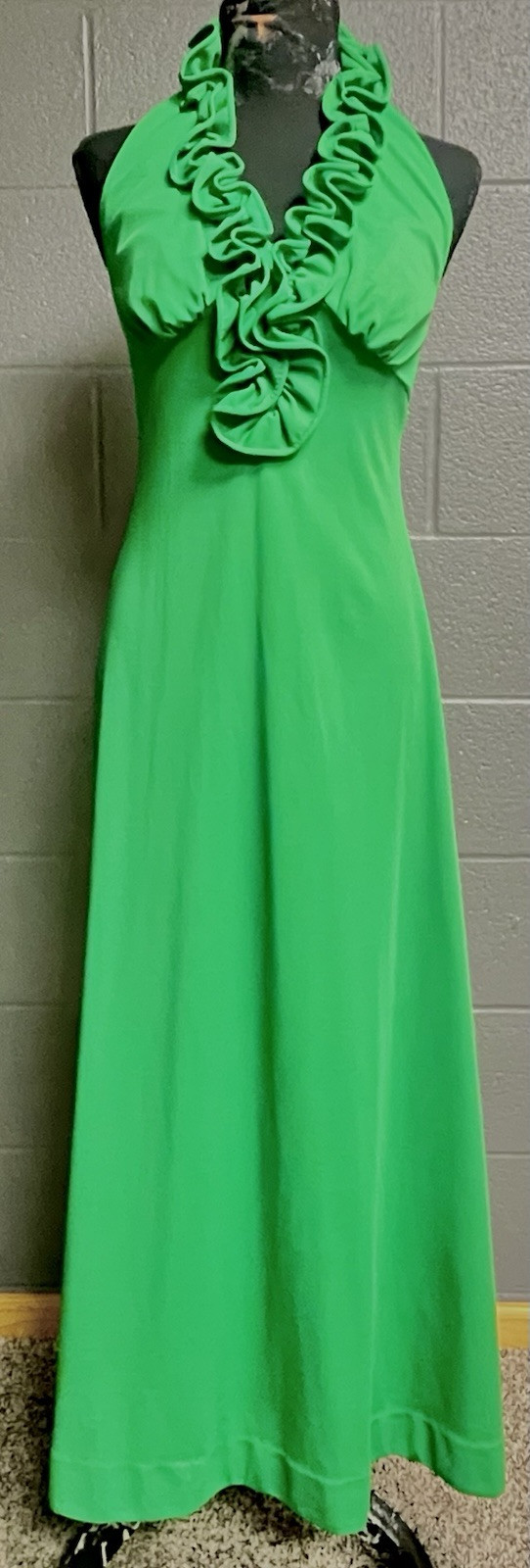 Luck Of The Irish Sexy As Mmmm….vintage 60’s Maxi Dress Omg.