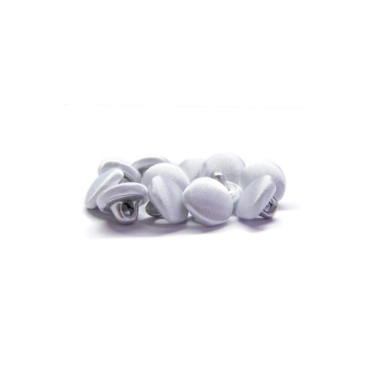 ButtonMode Silk Satin Bridal Bustle Buttons, Fabric Covered wit… USA FAST SHIP
