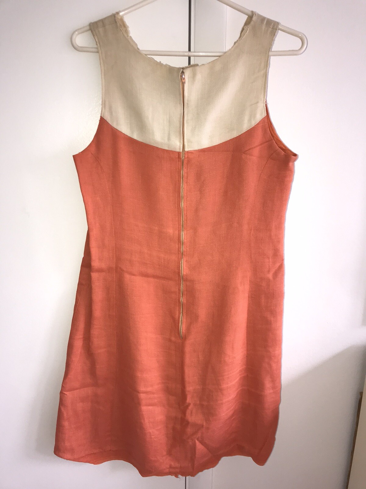 Vintage Womens 1960s/70s Michael Dayan For Tape Measure A-line Shift Dress Sz 12