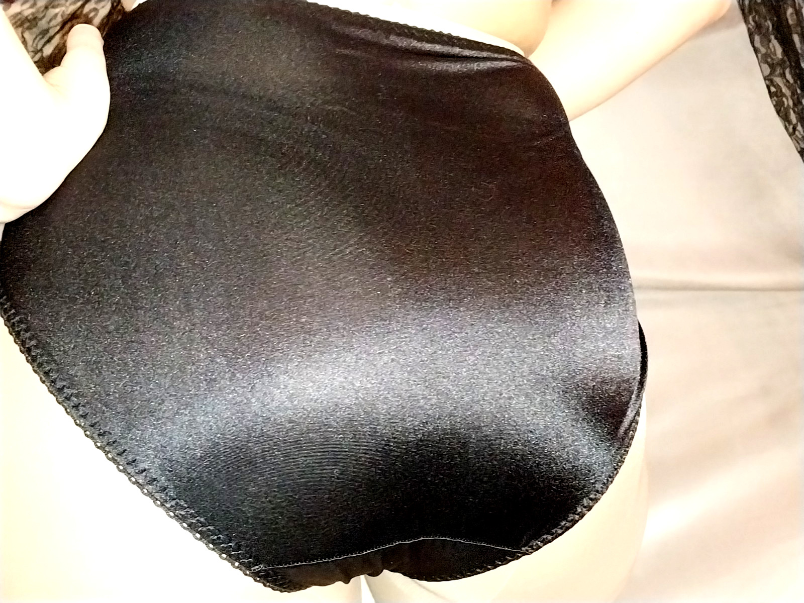 VTG SATIN SHINY PLUS PANTIES GIRDLE SHAPER SHAPEWEAR NIP TUCK NOS GENTLE 48 50