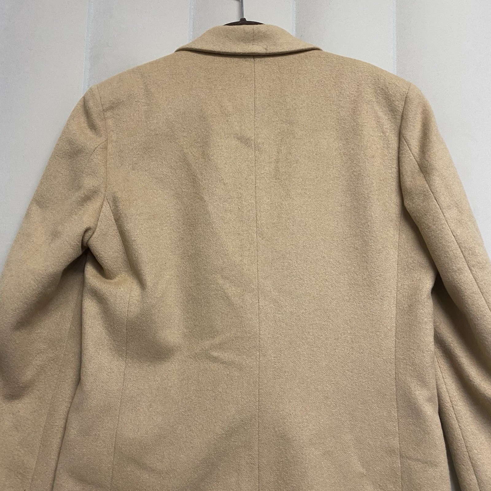 Vintage Pietrafesa Studio 121 Women’s Molly Blazer Jacket Size 4 100% Camel Hair