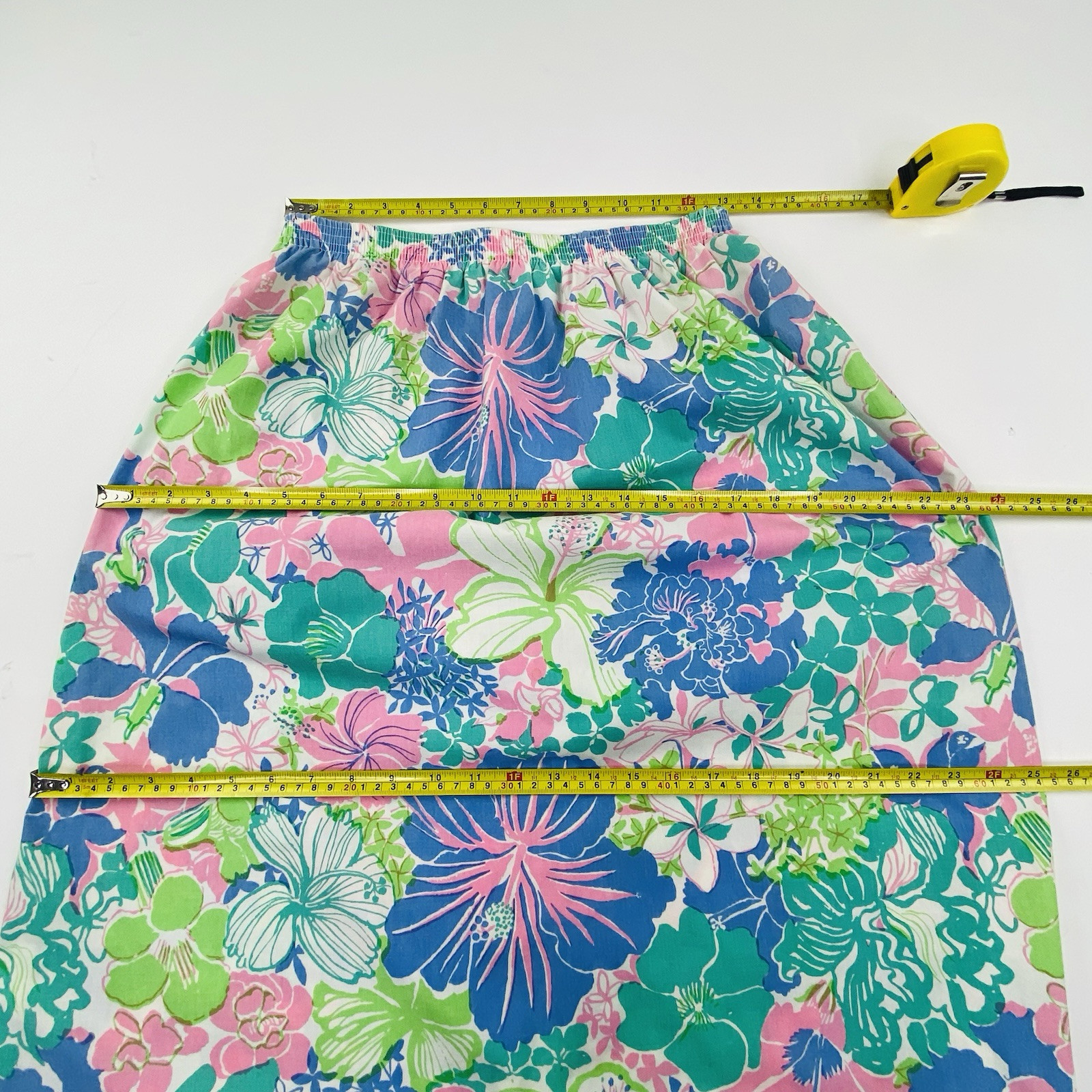 Vintage Lilly Pulitzer Floral Skirt Late 70s – Early 80s W/ Pockets! Waist 27-34
