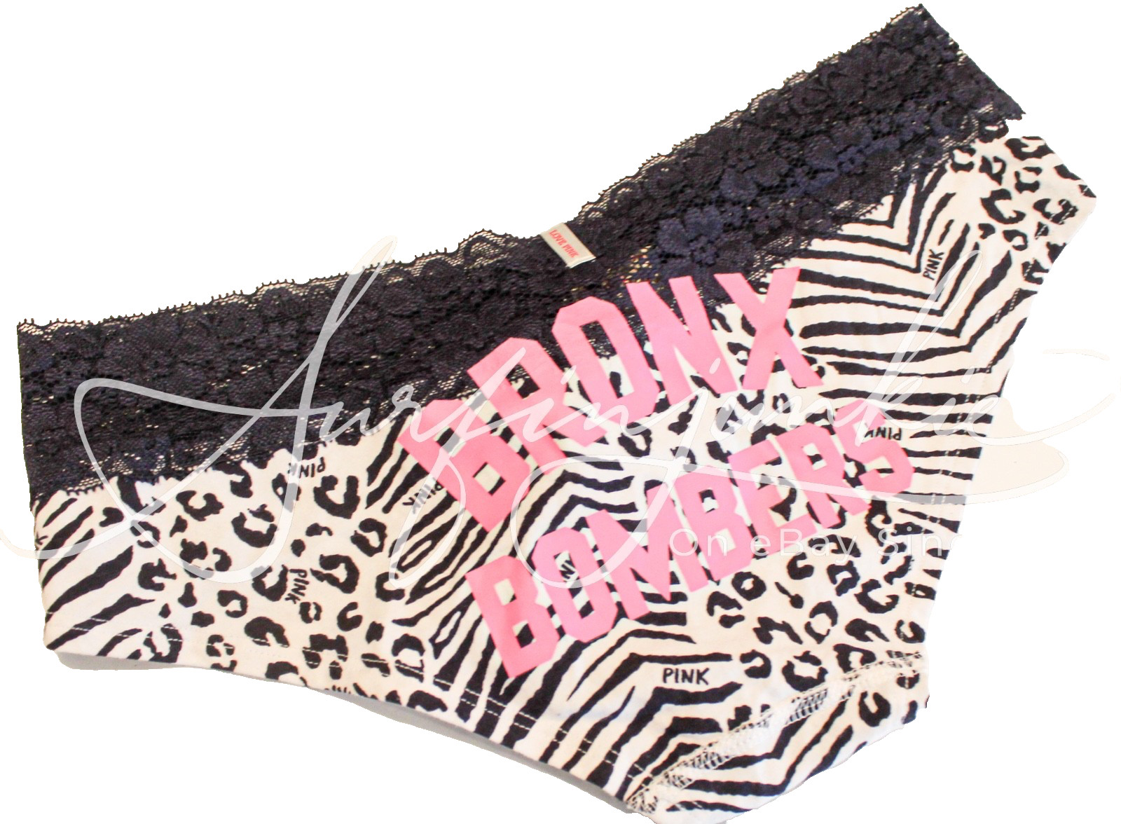 Victoria’s Secret Vintage Panties Small Low Rise Hiphugger Yankees MLB Baseball