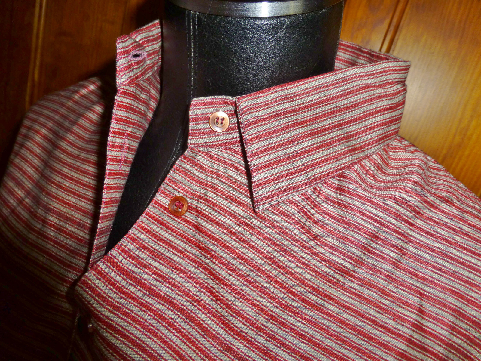 Vtg 70s 80s India Royal SILK Cotton Stripe ETHNIC BoHo BLOUSE TOP M L