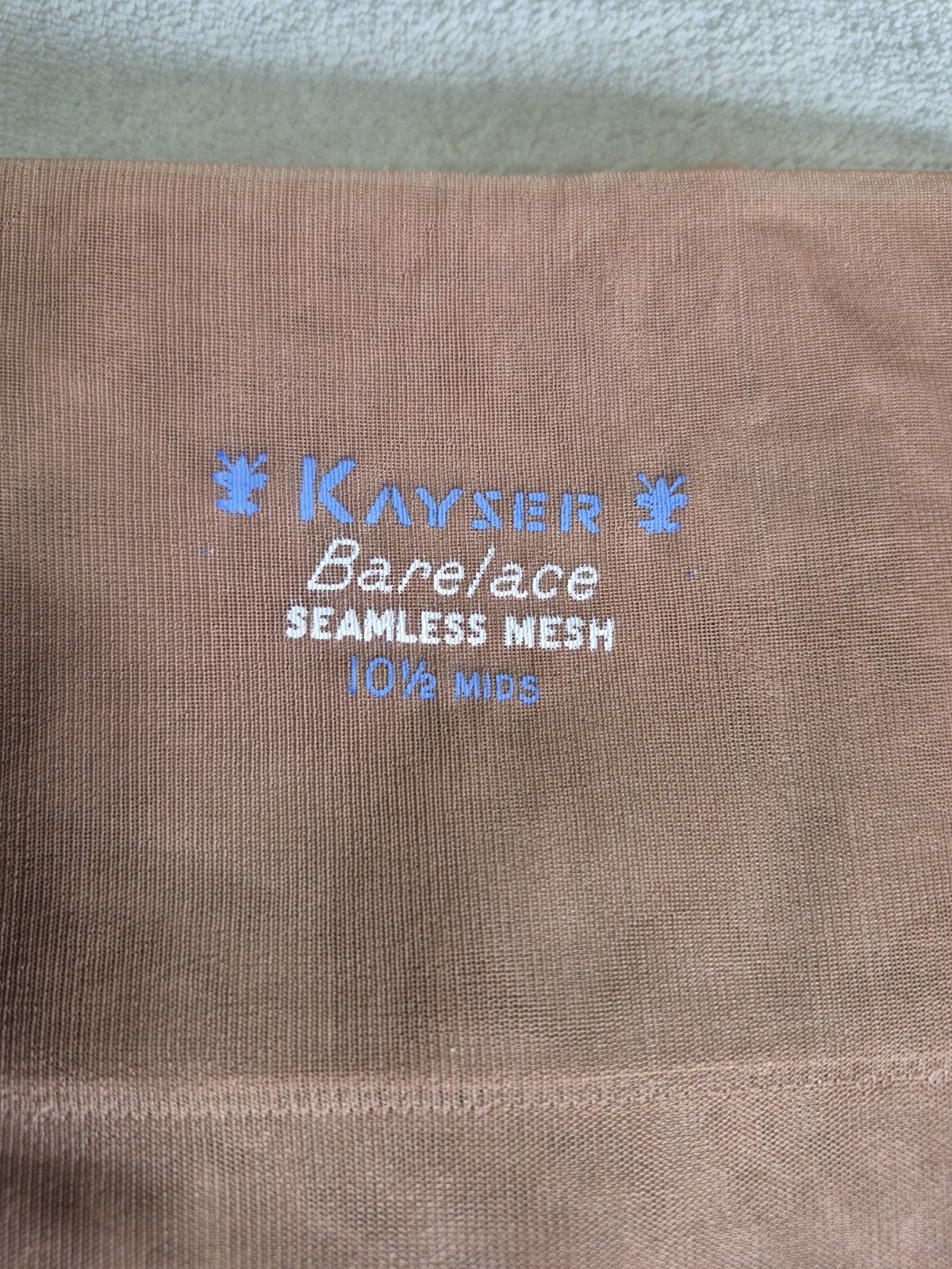 Vintage Kayser 1 Pair K1 Debonair Seamless Mesh Stockings 10 1/2-M RHT