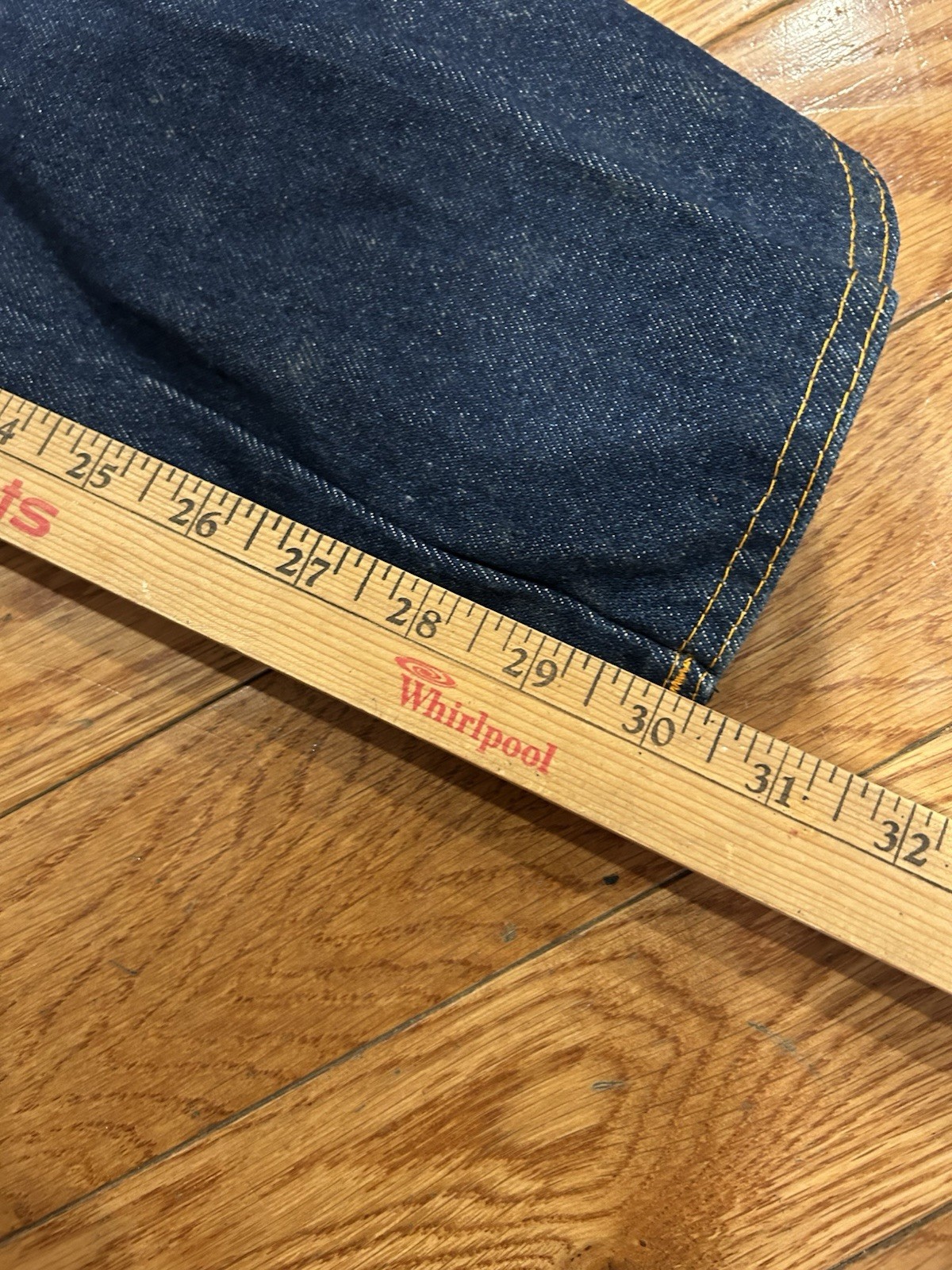 VTG Chic by H.I.S. High Waisted Jeans Deadstock NWT Second Skins Dark Wash 13/14