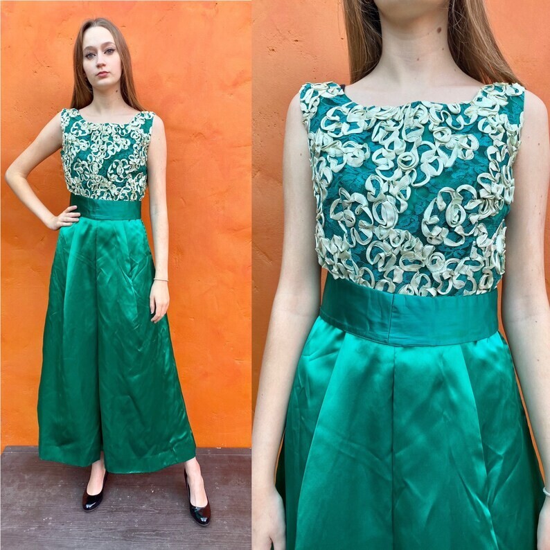 Vintage 1950s 1960s Party Dress. Prom Evening Gown Cocktail Formal. Pinup retro