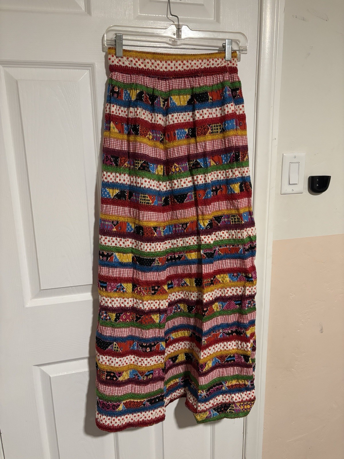 1960s/70s Saks Fifth Avenue Young Dimensions Quilted Skirt Size Small