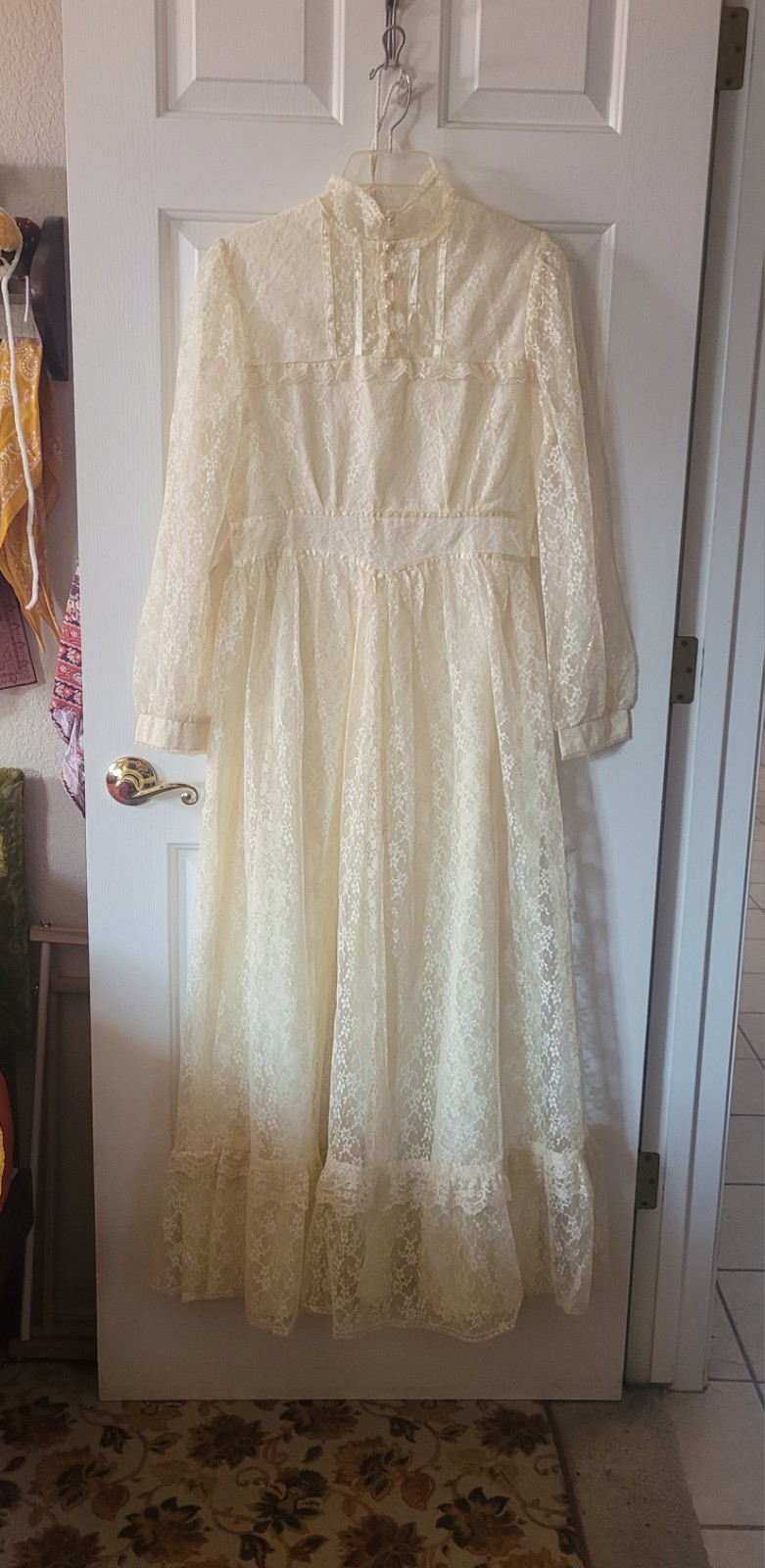 Vintage Jessica Mcclintock Gunne Sax Wedding Dress Without Tag