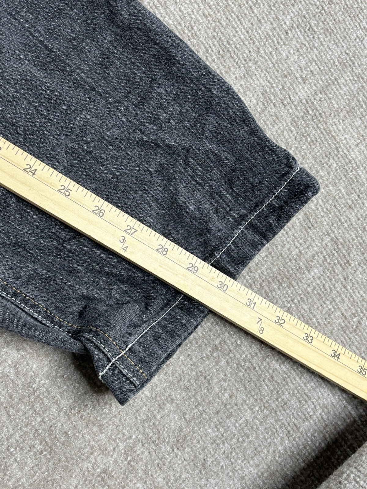 Vintage Y2K Enyce Jeans Womens Size 16 28×30 Embroidered Baggy 2000s