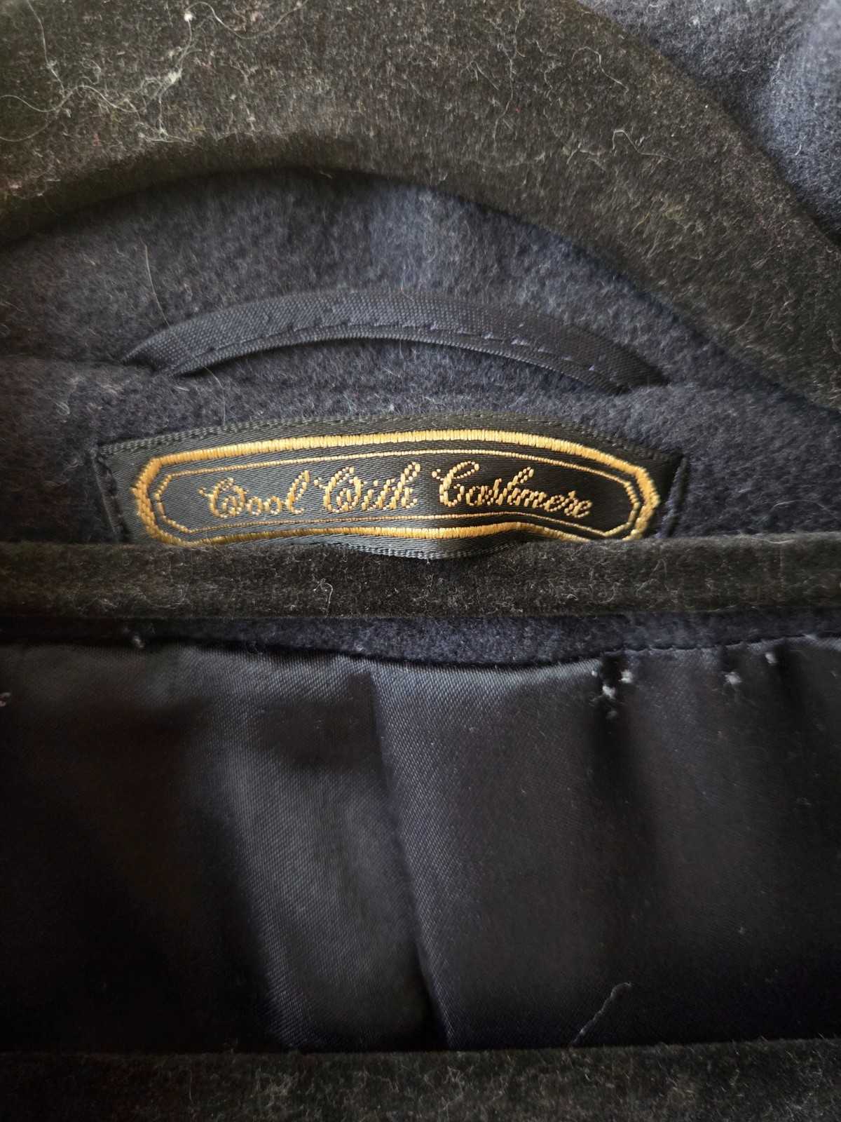 Burberry Vintage Coat with Wool & Cashmere