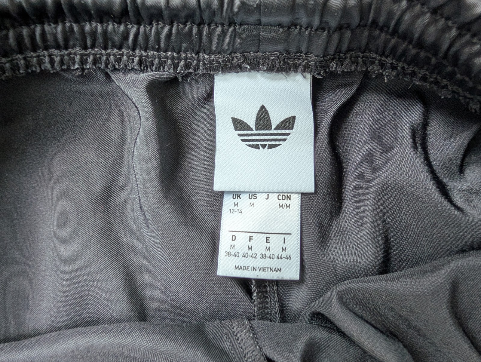Adidas Sprinter Satin Shorts Running Womens Gym Running 34 Retro Black