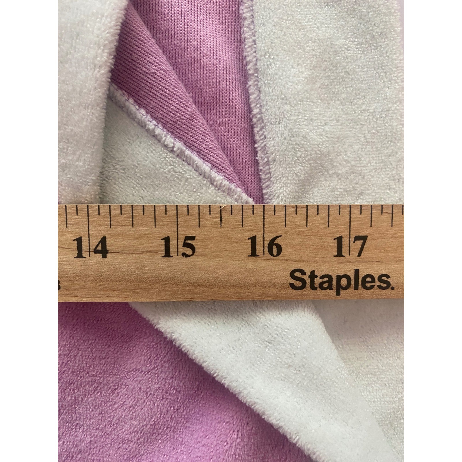 Vintage Contemporary Terry Cloth Maxi Dress Pink White Colorblock Sleeveless S/M