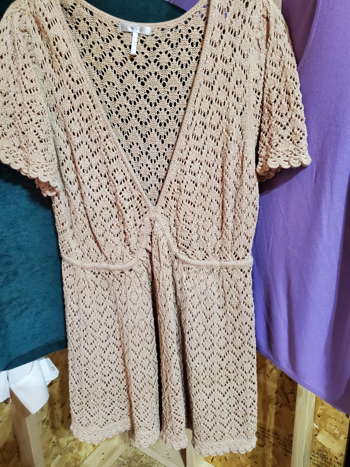 Lot of 5 Vintage Women By N Touch Etc Size XL BLOUSES 4 and 1 Bathing Cover