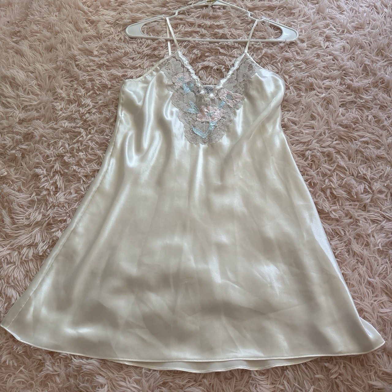 Vintage Val Mode Lingerie Slip Dress Size Small