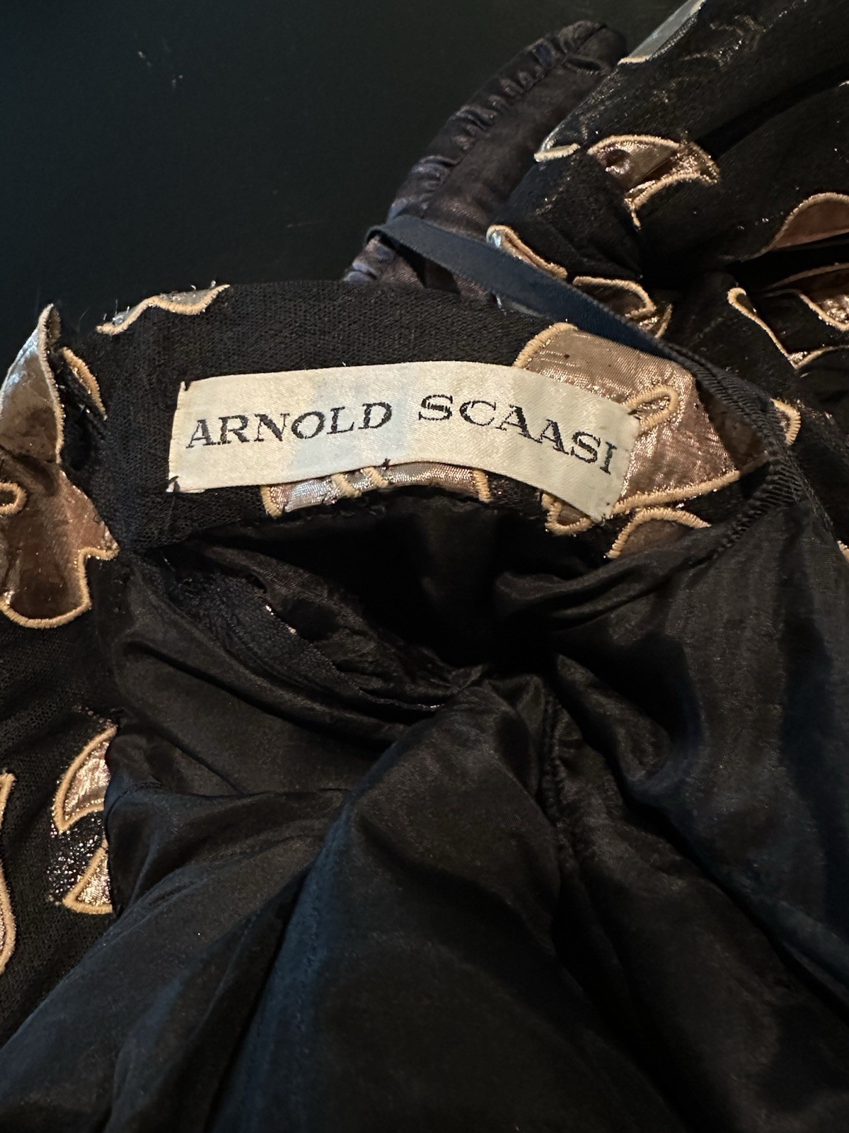 Vintage Arnold Scaasi Gown