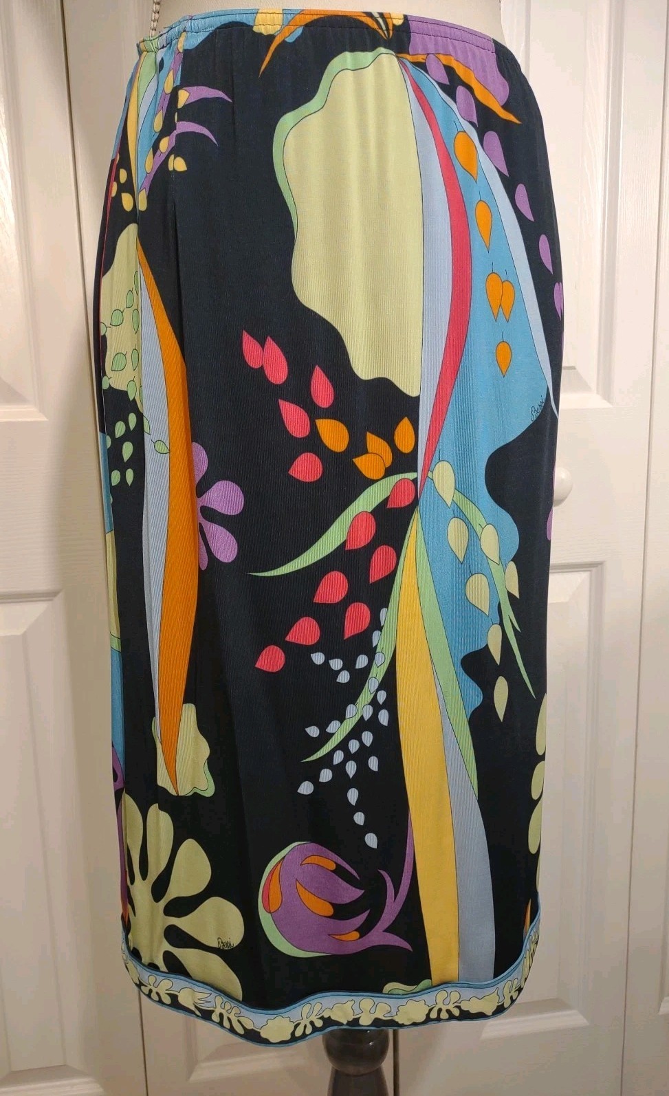 Averardo Bessi 2 Piece Viscose Top/Skirt Pucci Print IT 42 US 8