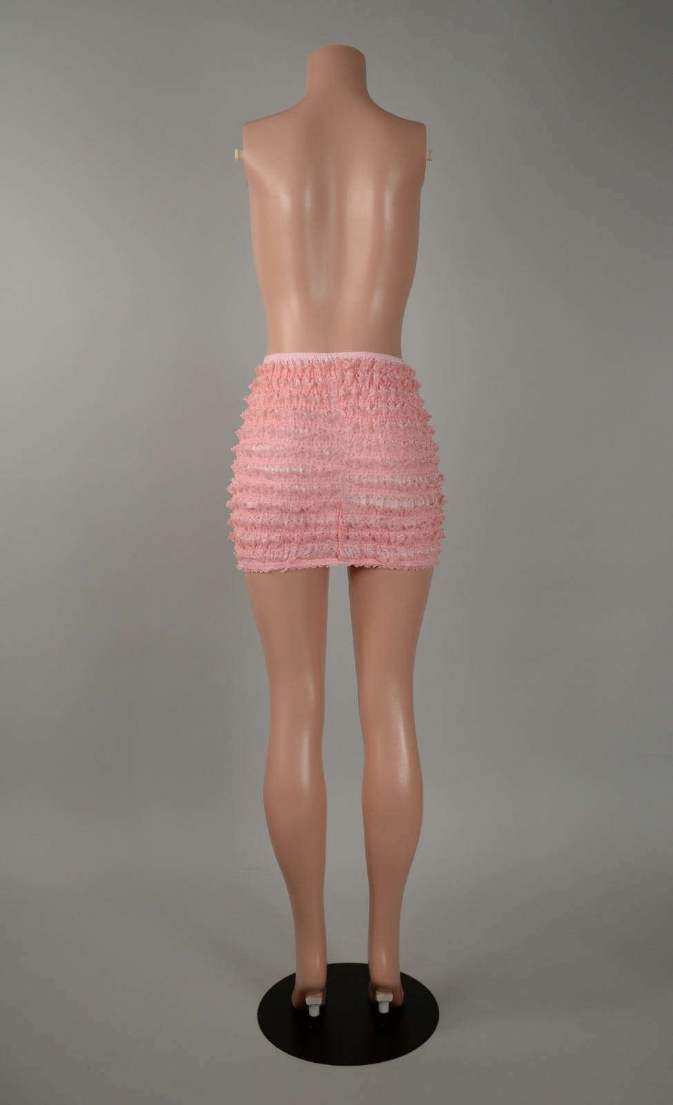 Sams Ultra Feminine Lace Pettislip Miniskirt – Pink