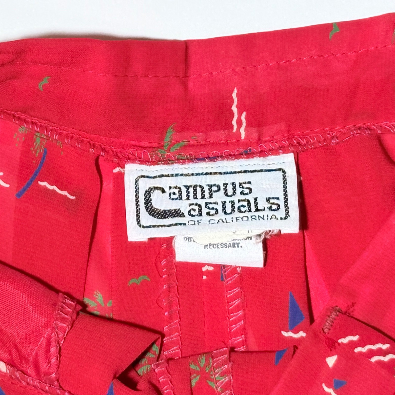 Vintage 1970s Campus Casuals Culottes Shorts