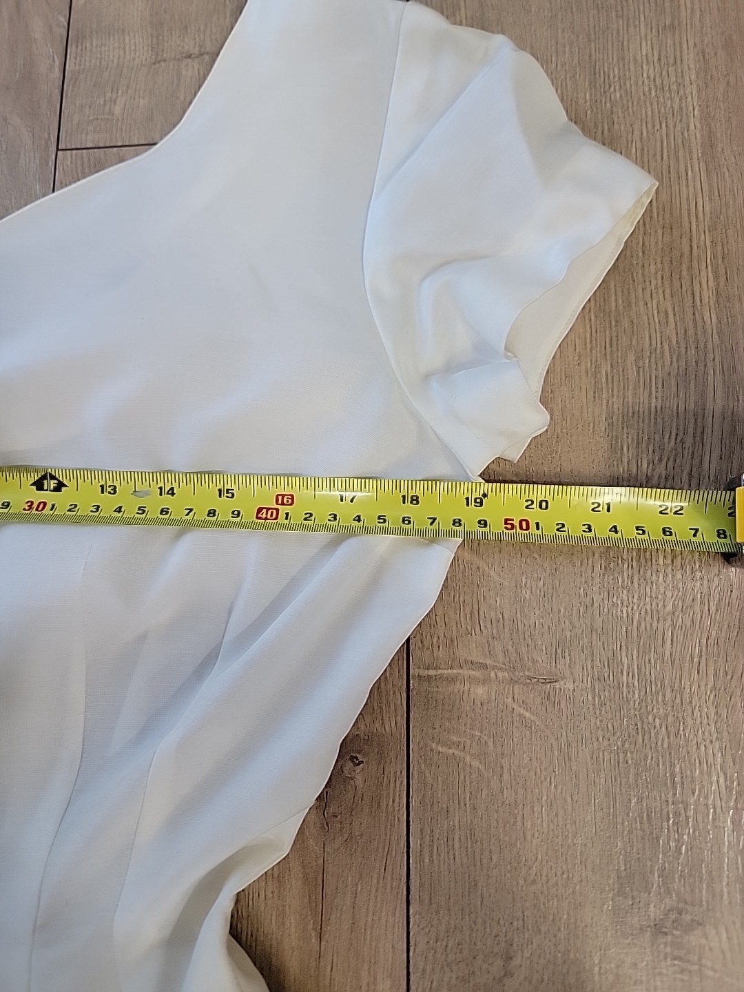 VTG Alfred Werber Mid Century Wedding Dress Short Sleeve Bridal Gown Ruched Bust