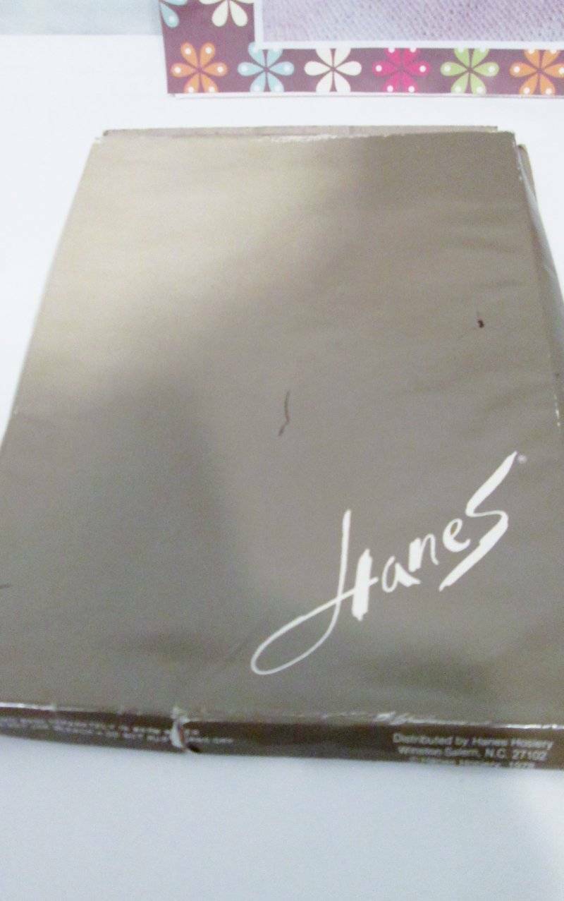 NOS Vtg HANES Cantrece Stockings 2 Pair Hosiery 100% Nylon Seamless 9.5 10 10.5