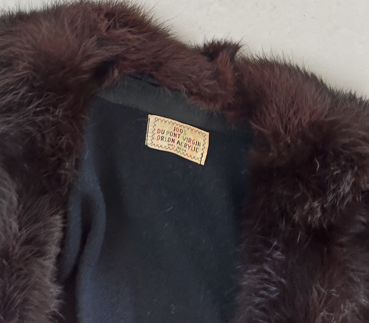 LOT x 2 Women’s 1950s Vintage Cardigan Sweater Real Fox Fur Shawl Collars-Sz M