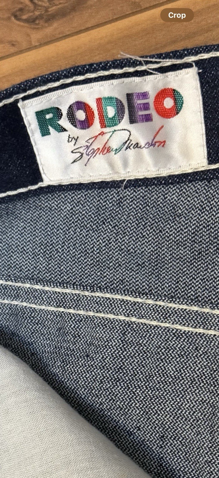 Vintage 80s Rodeo Jeans Taper Dark Wash Missy’s 14 (28×31)