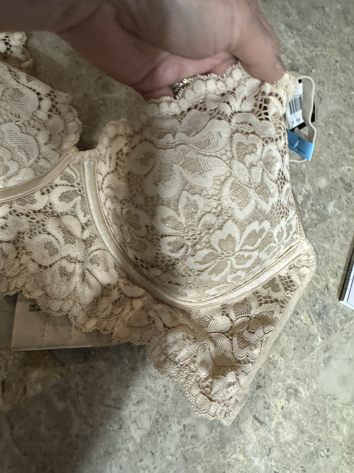 VINTAGE MAIDENFORM WIRELESS FOAM CUP CONVERTS TO HALTER BRA! 34 C