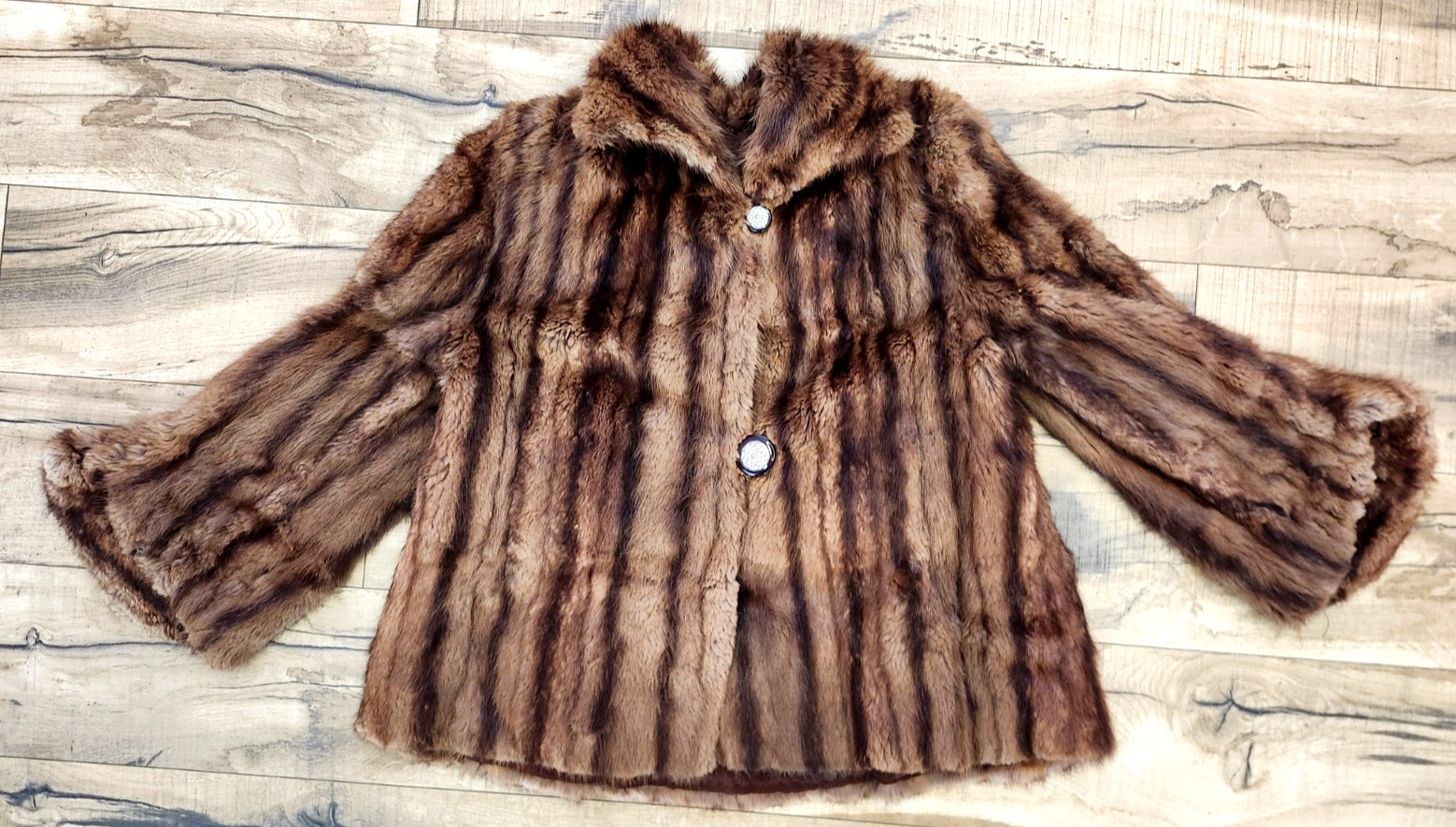 Vintage 1940’s 50’s Women’s MINK FUR Coat -Nice, see all pictures