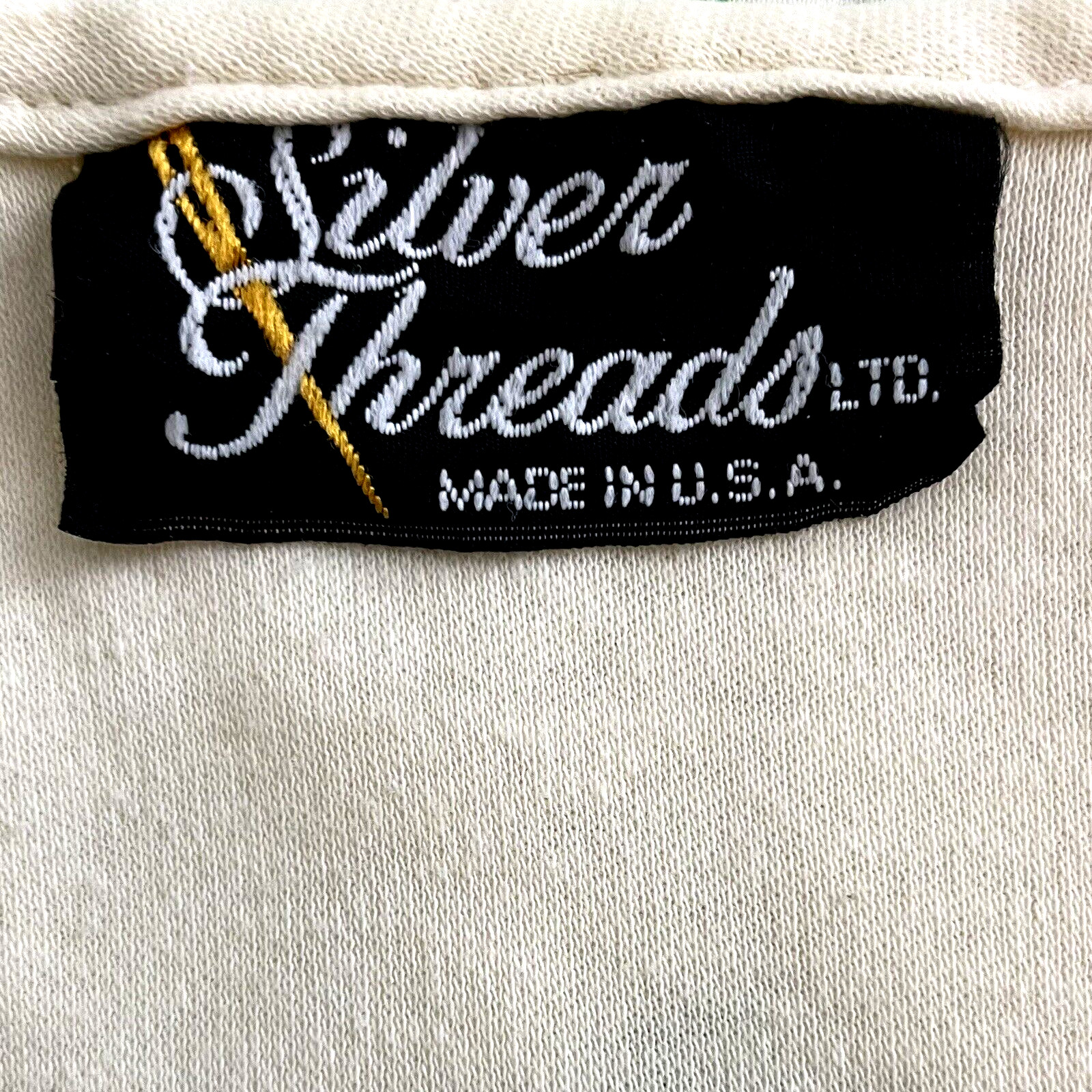 Vintage Silver Threads Woman’s Slip-on Top size L
