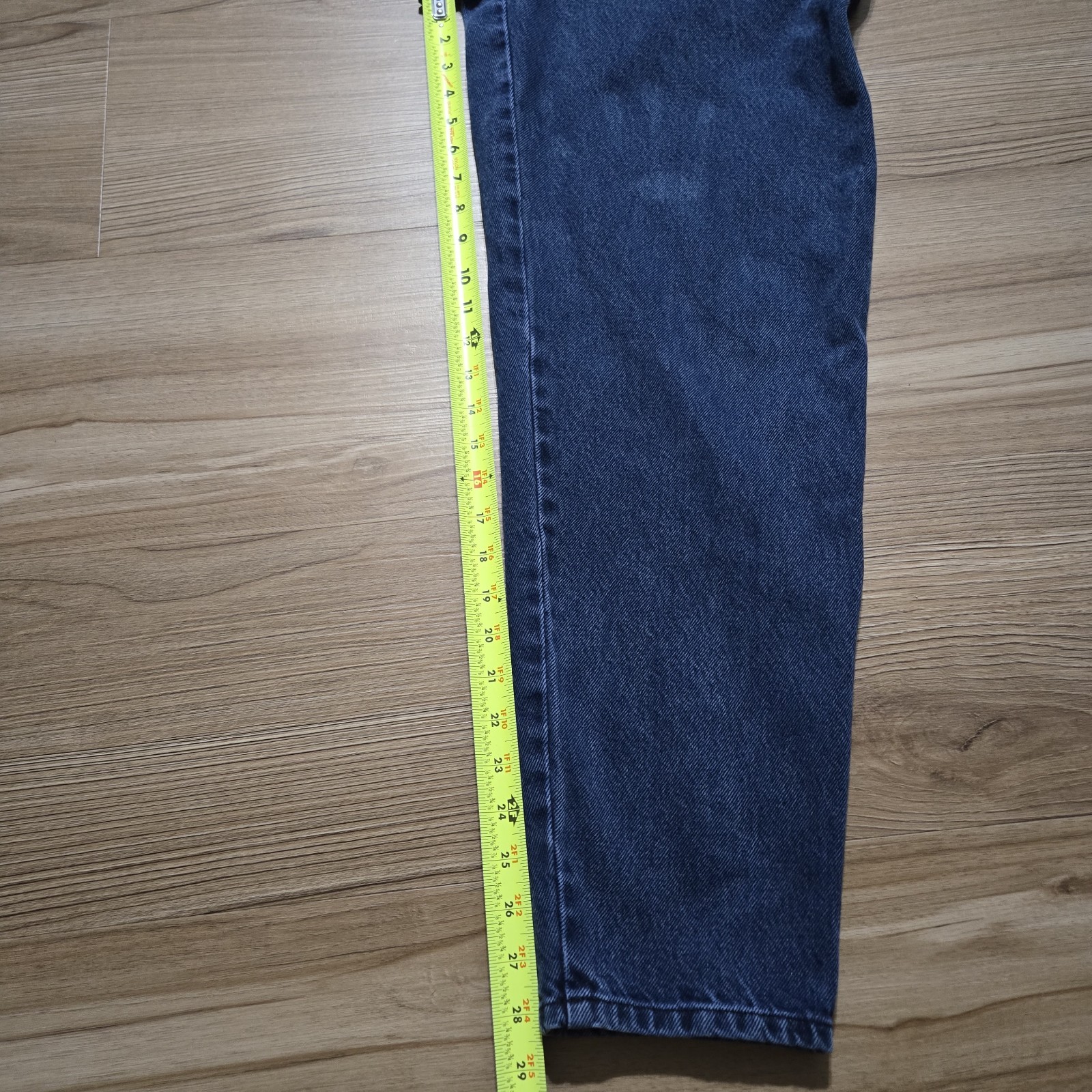 Vintage Zena Women’s Jeans Size 26×30 High Waist Medium Wash 12″ Rise Denim