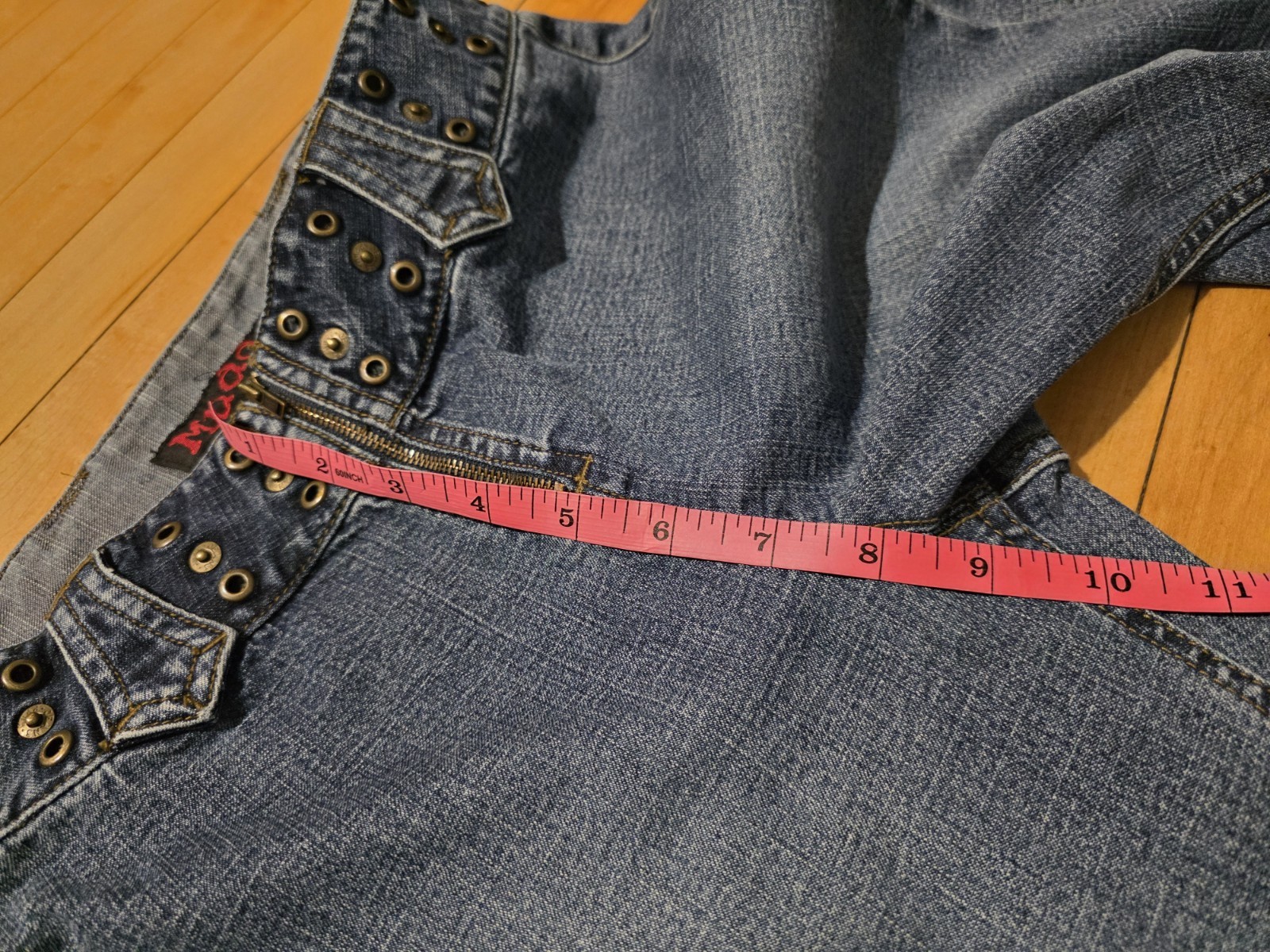 Vintage 90s/Y2K Mudd Low-Rise Flare Jeans Size 14 GIRLS 26” Waist