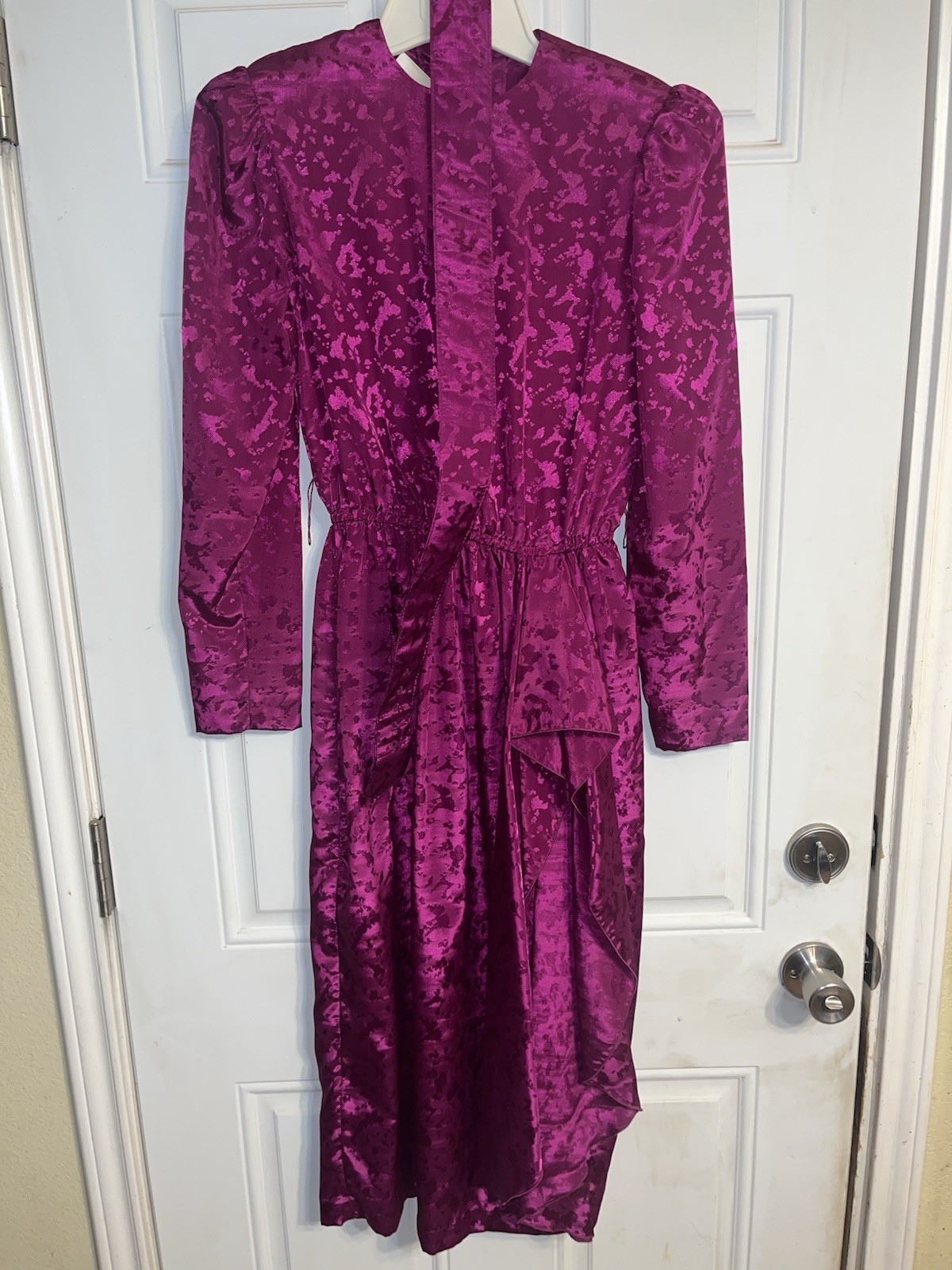 Vintage Women’s Applause II by Marge Kane Dress Purple Size 4