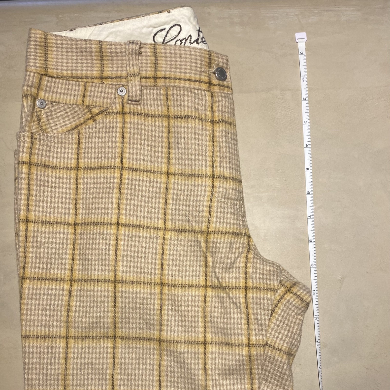 Conte of Florence Vintage Wool Flare Pants | Women’s size US 6 EU 44