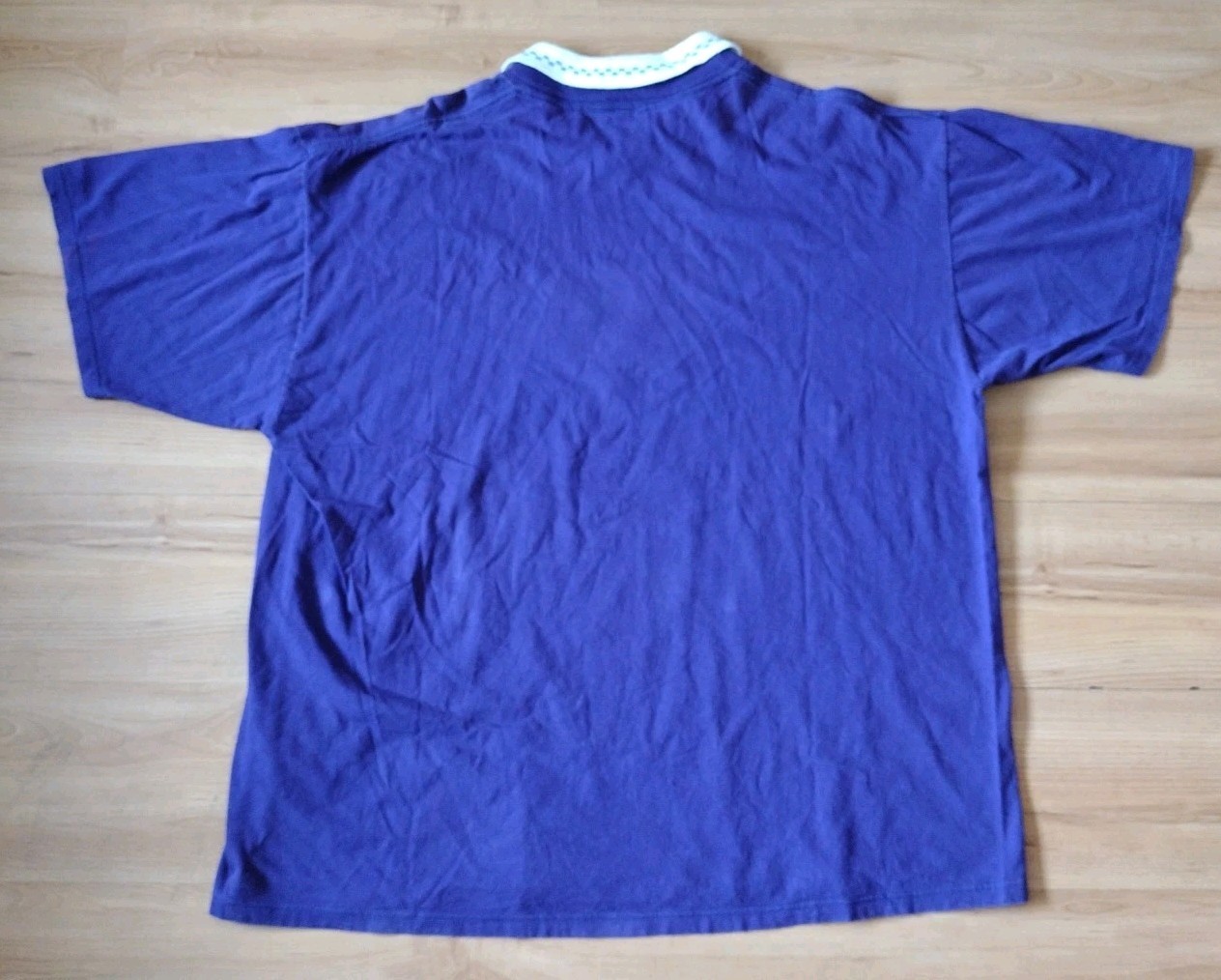 Vintage XL Grandma Style Morning Sun Jerzees Purple Cat Sleeping USA Made Shirt