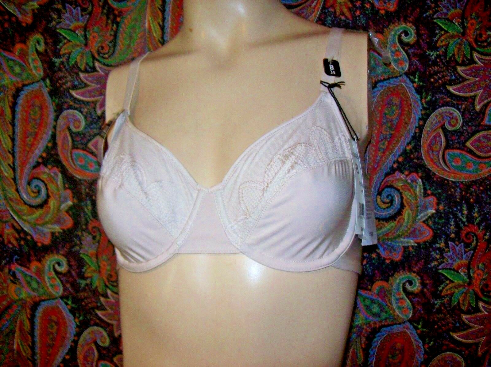 NWT New Wonder Bra Back Smoothing Bra Lingerie 34B #1590