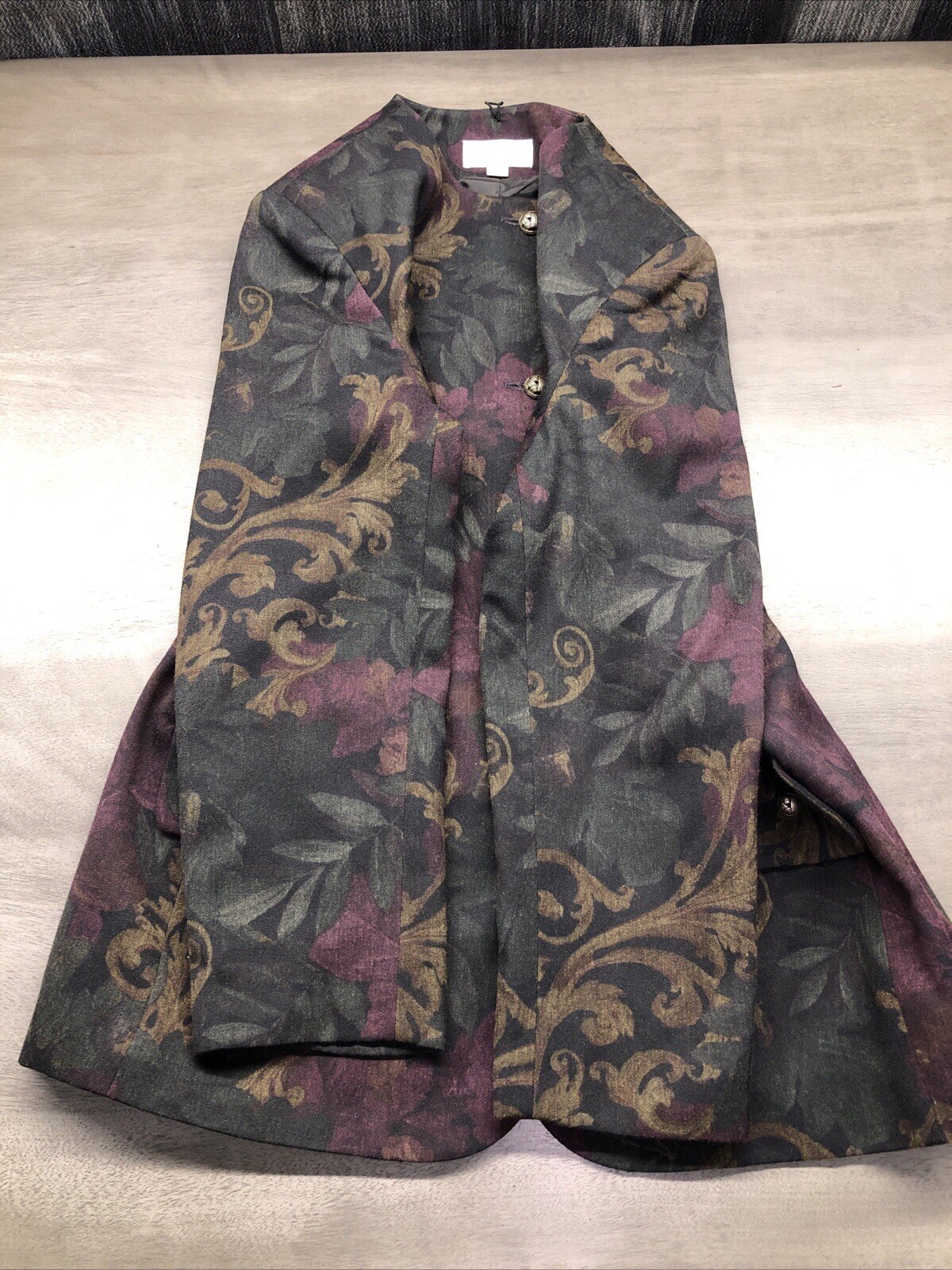 Preston & York Womens Size 12 Blazer Coat Nice Pattern