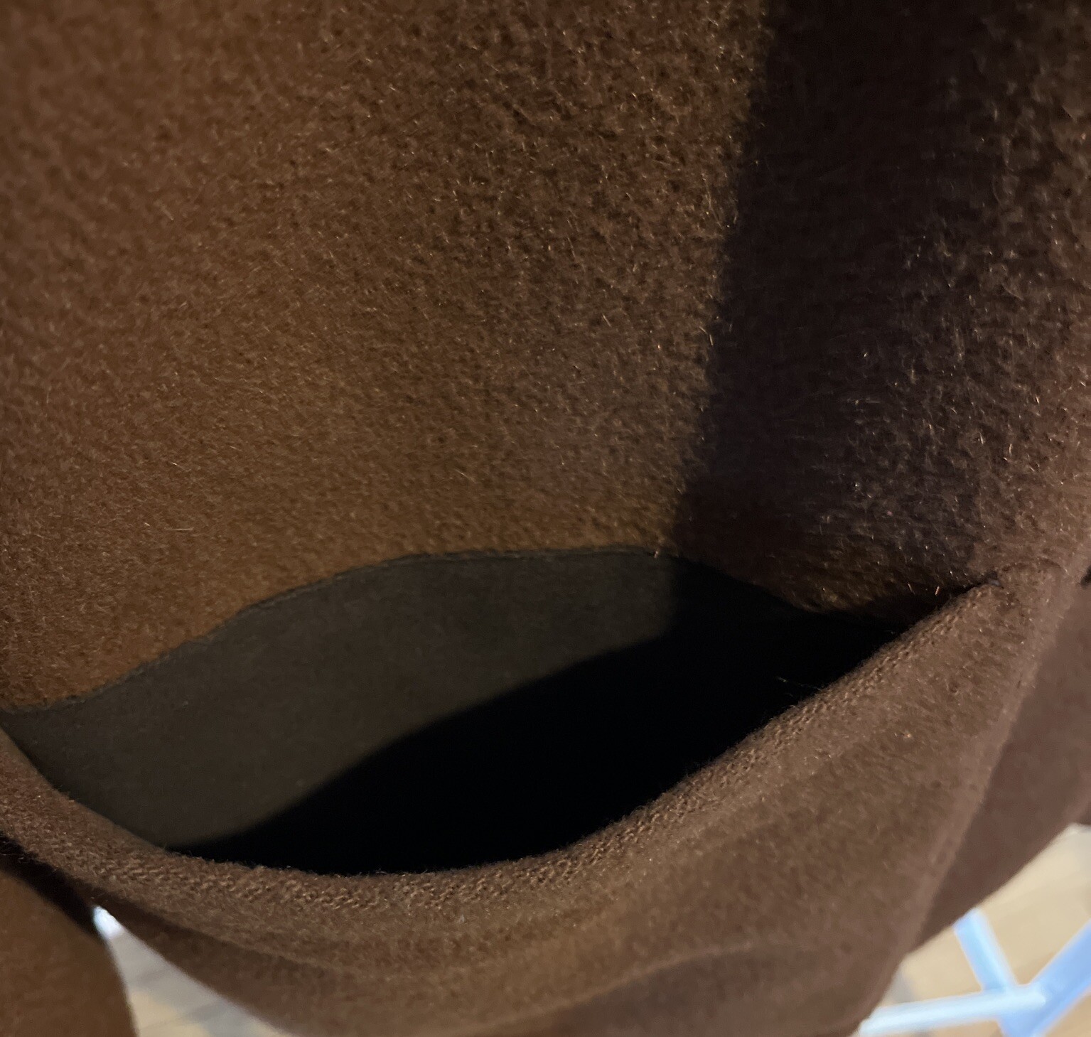 Vintage Millennium Collection Alpaca Wool Coat Jacket Brown Taupe Made In Italy