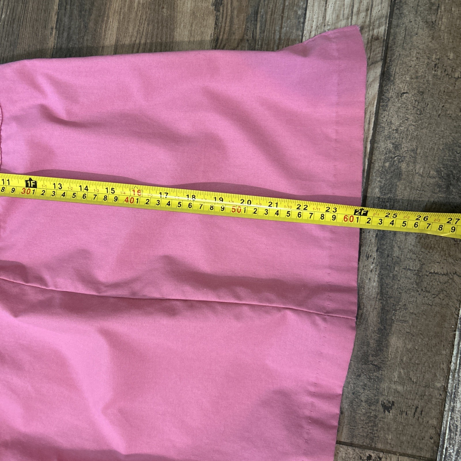 Vintage Nurse Dress Landau Pink / Dusty Rose Work Dress with Pockets size XSmall